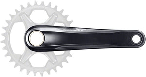 Shimano Cranksets and Arms 165Mm Shimano DEORE XT FC-M8130-1 Crankset - 12-Speed, Direct Mount Hollowtech II Spindle Interface, Black