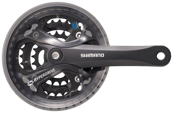 Shimano Cranksets and Arms 170Mm / 42/32/22T Shimano Acera FC-M361 Crankset - 7/8-Speed 104/64 BCD Square Taper JIS Spindle Interface, Black