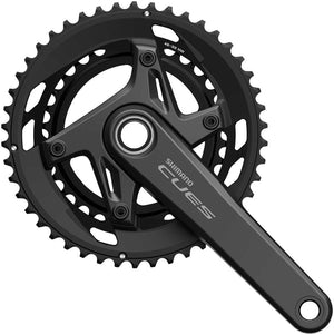 Shimano Cranksets and Arms 170Mm / 50/34T Shimano CUES FC-U6040-2 Crankset - 9/10-Speed, 110BCD, Hollowtech II