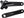 Shimano Cranksets and Arms 170Mm Shimano 105 FC-R7000 Crankset - 11-Speed W/O Rings 110 BCD Hollowtech Crank Arms, Black
