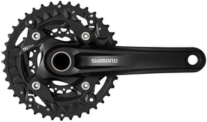 Shimano Cranksets and Arms 170Mm Shimano FC-MT500-3 Crankset - 10-Speed 40/30/22t 96/64 BCD, Black