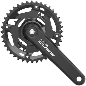 Shimano Cranksets and Arms 175Mm / 46/30T Shimano CUES FC-U4010-2/2B Cranksets