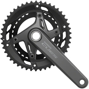Shimano Cranksets and Arms 175Mm Shimano CUES FC-U6010-2 Crankset - 11-Speed 46/32t Asymmetric 110 BCD Hollowtech II, Black