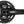 Shimano Cranksets and Arms 175Mm Shimano FC-MT500-3 Crankset - 10-Speed 40/30/22t 96/64 BCD, Black