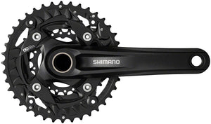 Shimano Cranksets and Arms 175Mm Shimano FC-MT500-3 Crankset - 10-Speed 40/30/22t 96/64 BCD, Black