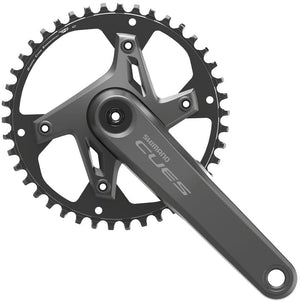 Shimano Cranksets and Arms Shimano CUES FC-U6000-1 Crankset - 175mm 9/10/11-Speed 42t Asymmetric 110 BCD Hollowtech II BLK
