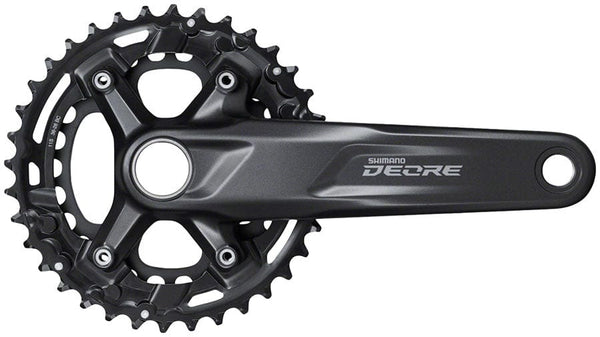Shimano Cranksets and Arms Shimano Deore FC-M5100-B2 Crankset - 175mm 11-Speed 36/26t 96/64 BCD Hollowtech II Spindle Interface BLK