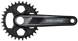 Shimano Cranksets and Arms Shimano Deore FC-M6100-1 Crankset - 170mm 12-Speed 32t Black