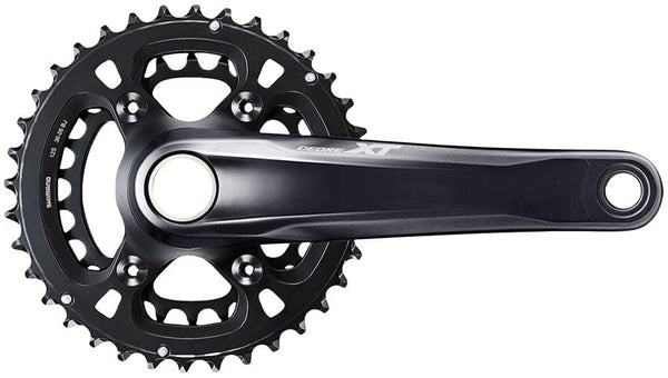 Shimano Cranksets and Arms Shimano Deore XT FC-M8100-2 Crankset - 175mm 12-Speed 36/26t Direct Mount Hollowtech II Spindle Interface BLK