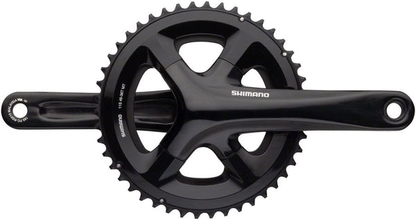 Shimano Cranksets and Arms Shimano RS510 Crankset - 175mm 11-Speed 46/36t 110 BCD Hollowtech II Spindle Interface BLK