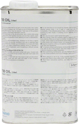 Shimano Degreaser / Cleaner 1L Shimano S700 Alfine Oil