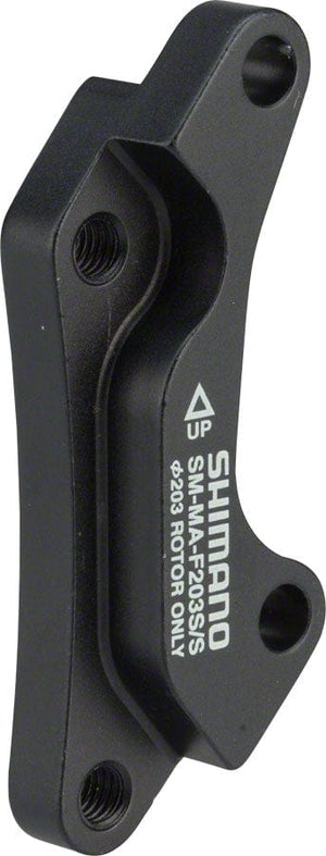 Shimano Disc Brake Adapters & Bolts Shimano F203S/S Disc Brake Adaptor for 203mm Rotor 51mm Caliper 51mm Fork