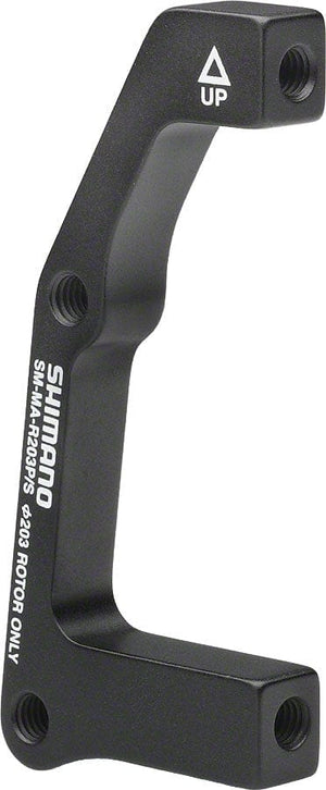 Shimano Disc Brake Adapters & Bolts Shimano R203P/S Disc Brake Adaptor for 203mm Rotor 74mm Caliper 51mm Frame