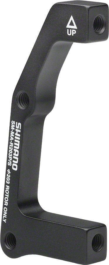 Shimano Disc Brake Adapters & Bolts Shimano R203P/S Disc Brake Adaptor for 203mm Rotor 74mm Caliper 51mm Frame