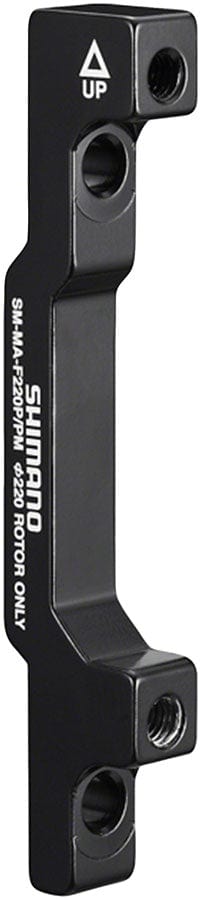 Shimano Disc Brake Adapters & Bolts Shimano SM-MA-F220P/PM Disc Brake Adaptor - 180mm Post Mount Fork/Frame to 220mm Disc Brake Rotor