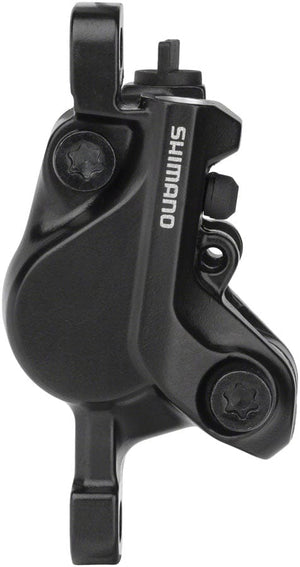 Shimano Disc Brake Calipers Shimano BR-MT500 Disc Brake Caliper - 2-piston Post Mount Resin Pads Front Rear BLK