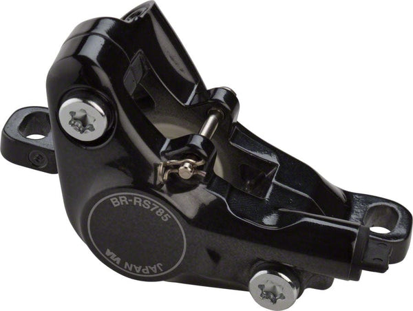 Shimano Disc Brake Calipers Shimano BR-RS785 Hydraulic Disc Brake Caliper Resin Pads Fins Front Rear