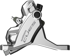 Shimano Disc Brake Calipers Shimano CUES BR-U6030F Hydraulic Disc Brake Caliper - Front Flat Mount Resin Pad Silver