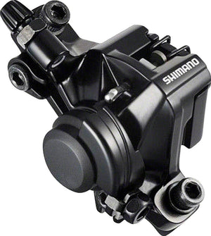 Shimano Disc Brake Calipers Shimano Non-Series BR-M375-L Disc Brake Caliper Resin Pads Front Rear