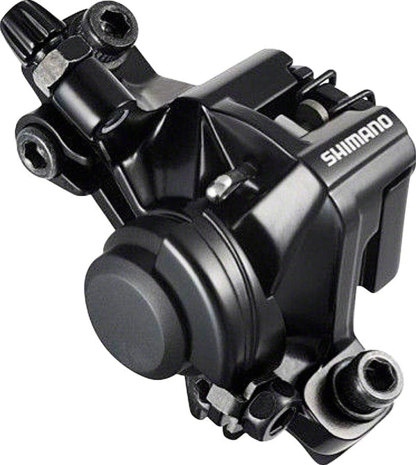 Shimano Disc Brake Calipers Shimano Non-Series BR-M375-L Disc Brake Caliper Resin Pads Front Rear