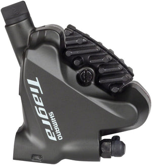 Shimano Disc Brake Calipers Shimano Tiagra BR-4770 Rear Flat-Mount Hydraulic Disc Brake Caliper Resin Pads Fins