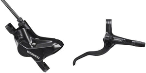 Shimano Disc Brake & Lever Shimano BR-MT420 Disc Brake BL-MT401 Lever - Rear Hydraulic 4-Piston Post Mount BLK