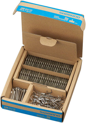 Shimano Disc Brake Pads Box/25 Pair Shimano D03S-RX Disc Brake Pads Springs - Resin Compound, Stainless Steel Backplate