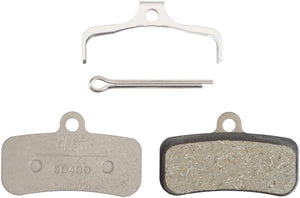 Shimano Disc Brake Pads One Pair Shimano D03S-RX Disc Brake Pads Springs - Resin Compound, Stainless Steel Backplate