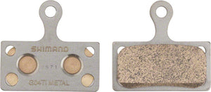 Shimano Disc Brake Pads Shimano G04TI-MX Disc Brake Pads Springs - Metal Compound Titanium Back Plate One Pair