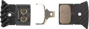 Shimano Disc Brake Pads Shimano L04C-MF Disc Brake Pads Springs - Metal Compound Finned Alloy Stainless Steel Back Plate One Pair
