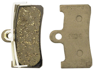 Shimano Disc Brake Pads Shimano M04-RX Disc Brake Pads Spring - Resin Compound Steel Back Plate Fits XT M755 One Pair