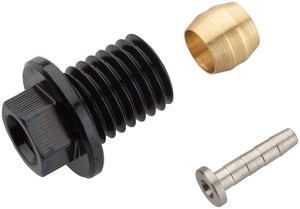 Shimano Disc Hose and Parts Shimano SM-BH90 Brake Hose Flange Connecting Bolt Unit Dura-Ace R9120/R9170 Levers BLK