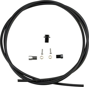 Shimano Disc Hose and Parts Shimano SM-BH90-JKS High Pressure Disc Brake Hose Kit - Straight Caliper Caliper Connector 1700mm BLK