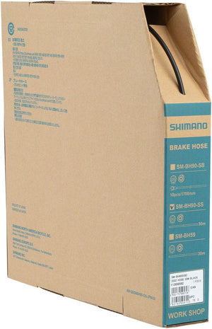 Shimano Disc Hose and Parts Shimano SM-BH90-SS Bulk Hydraulic Disc Brake Hose Roll - 30M Black