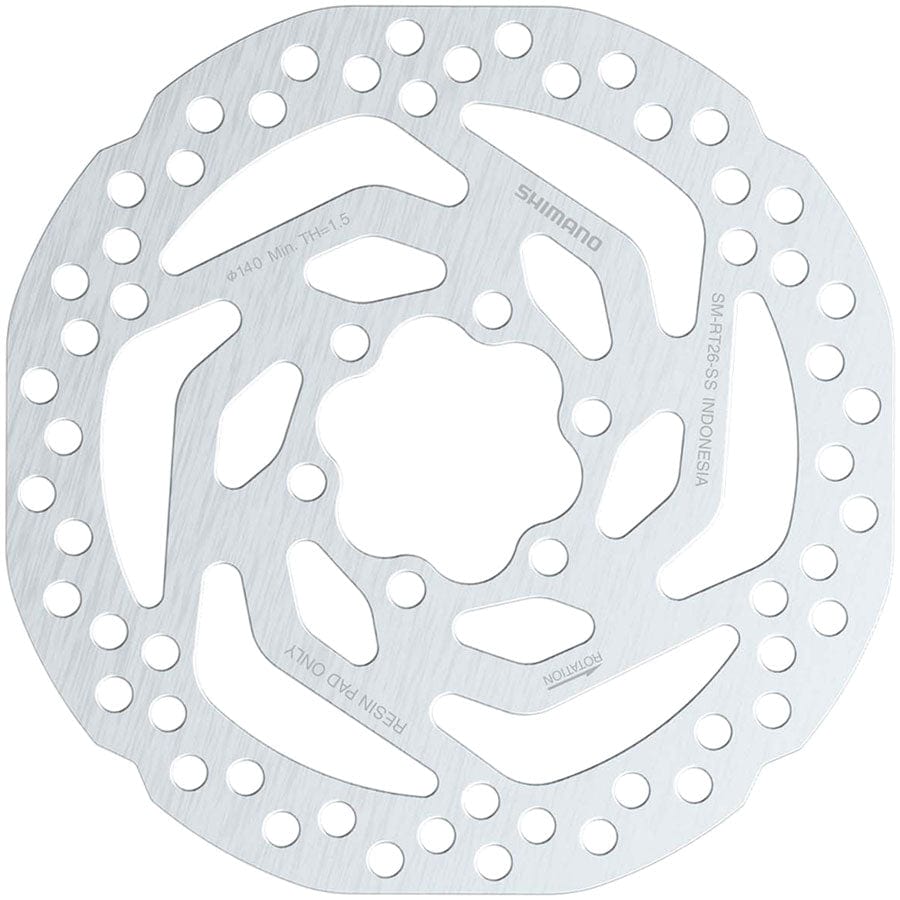 Rt26 Rotor Shimano SM-RT26 Disc Brake Rotor - 6-Bolt Bolts Included, For Resin Pa ...