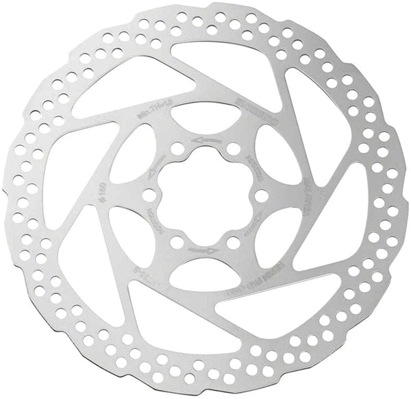 Shimano Disc Rotor Shimano Deore SM-RT56-SP Disc Brake Rotor - 160mm 6-Bolt For Resin Pads Only Silver