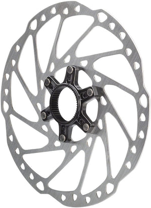 Shimano Disc Rotor Shimano SM-RT64-L Disc Brake Rotor External Lockring - 203mm Center Lock Silver