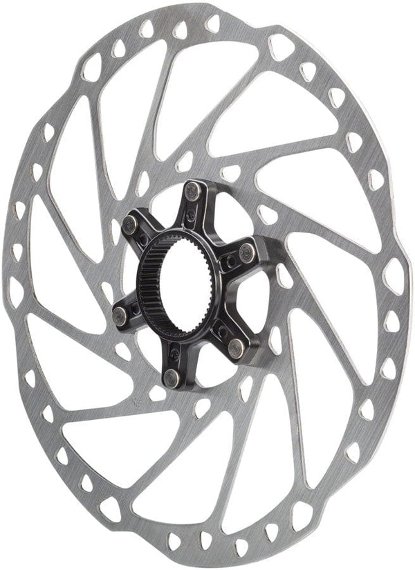 Shimano Disc Rotor Shimano SM-RT64-L Disc Brake Rotor External Lockring - 203mm Center Lock Silver