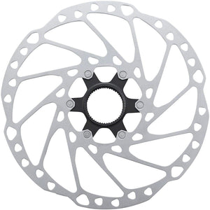 Shimano Disc Rotor Shimano SM-RT64-LL Disc Brake Rotor External Lockring - 220mm Center Lock Silver