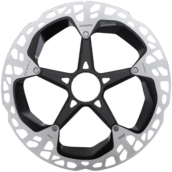 Shimano Disc Rotor Shimano XTR RT-MT900-L Disc Brake Rotor - 203mm Center Lock Silver/Black