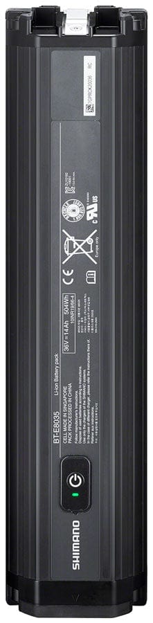 Shimano Ebike Batteries Shimano STEPS BT-E8035 Ebike Battery - Down Tube Mount 504wh 17.5Ah 36V