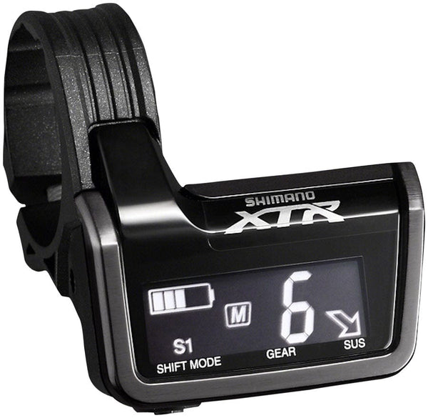 Shimano Electronic Shifter Parts Shimano XTR SC-M9051 Di2 Digital Display Unit Junction Box 3 E-Tube Ports Charging Port