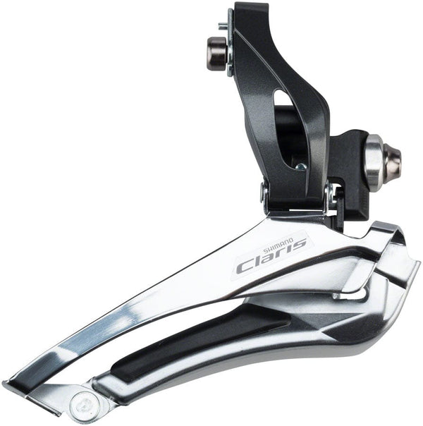 Shimano Front Derailleurs and Parts Braze-On Shimano Claris FD-R2000 8-Speed Double Front Derailleur