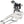 Shimano Front Derailleurs and Parts Braze-On Shimano Tiagra FD-4703 10-Speed Triple Front Derailleur