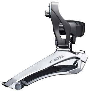 Shimano Front Derailleurs and Parts Clamp-On Shimano Claris FD-R2000 8-Speed Double Front Derailleur