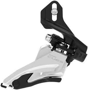 Shimano Front Derailleurs and Parts Direct Mount Shimano CUES FD-U4000-D Front Derailleur - 9/10-Speed Double 36/40t Max BLK/Silver