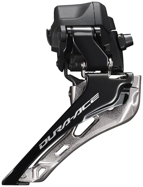 Shimano Front Derailleurs and Parts Shimano Dura-Ace FD-R9250 Di2 Front Derailleur - 2x12-Speed Braze-on Down Swing For 50-55t Max BLK/Silver