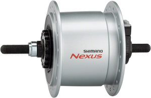 Shimano Front Hub Shimano DH-C60003 Dynamo Front Hub - 9 x 1 x 100mm Roller Brake Silver 36h