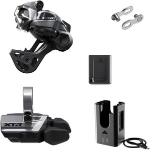 Shimano Group Kits Shimano XTR M9250 Di2 Wireless Upgrade Kit - Includes M9250-GS Rear Derailleur M9250-R Shifter Battery Charger Quick Link