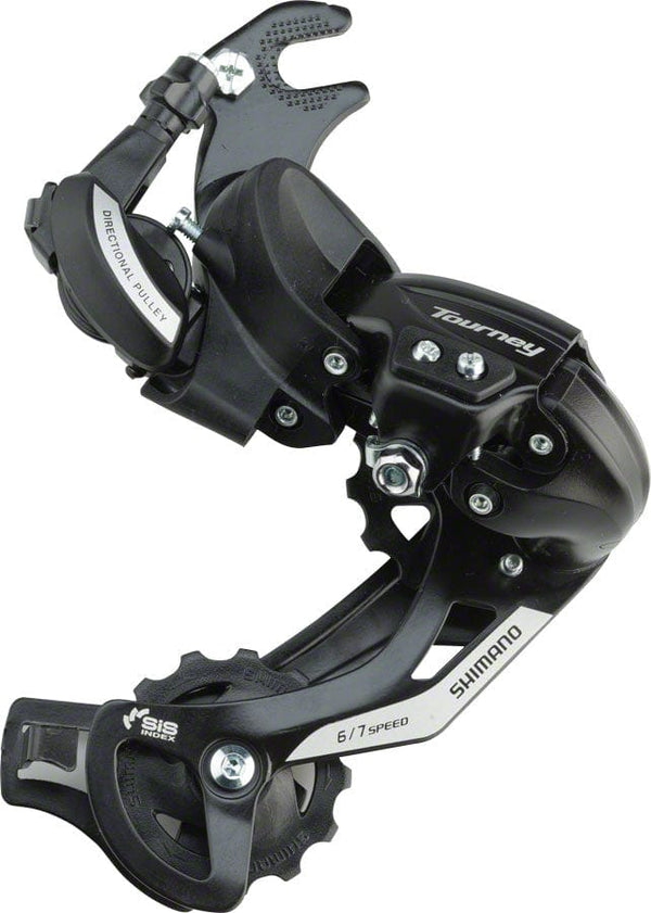 Shimano Rear Derailleurs Dropout Claw Hanger Shimano Tourney RD-TY500-SGS Rear Derailleur - 6/7 Speed Long Cage BLK